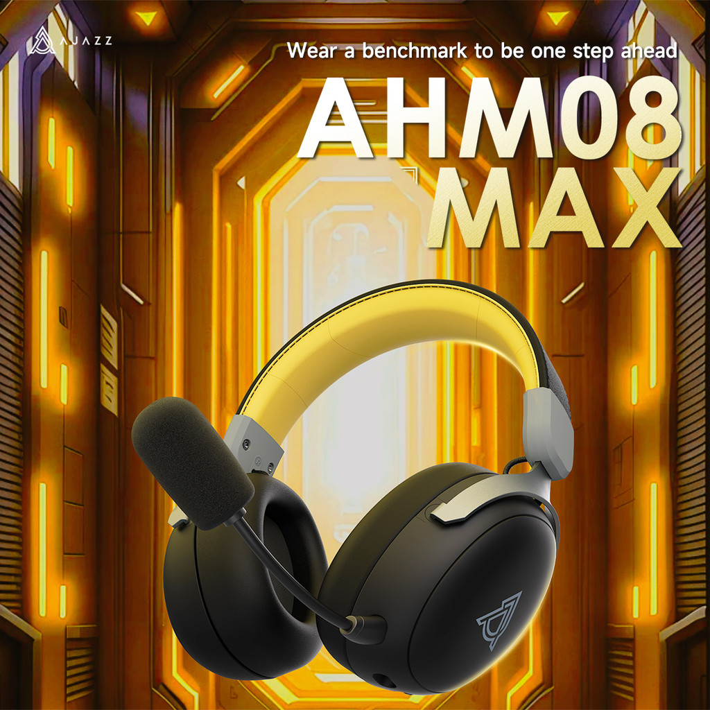 Ajazz AHM08 MAX Wireless Gaming Headset 1 Ajazz AHM08 MAX Wireless Gaming Headset