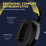 Ajazz AHM09 MAX Wireless Gaming Headset