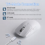 Ajazz AJ139 V2 MC Wireless Gaming Mouse PAW3311 24000 DPI