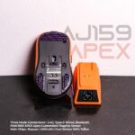 Ajazz AJ159 APEX Wireless Gaming Mouse with Magnetic Charging Dock
