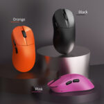 Ajazz AJ179 V2 TITAN Wireless Gaming Mouse PAW3950 dengan Dock Pengisian Magnetik RGB