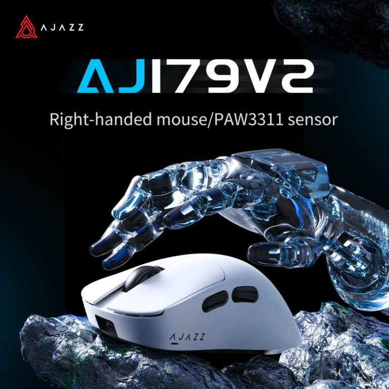 XKOMO Products 4 AJAZZ AJ179 V2 Wireless Gaming Mouse PAW3311 12000 DPI