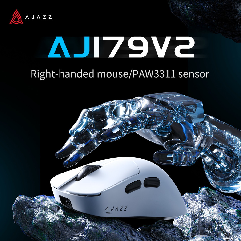 AJAZZ AJ179 V2 Wireless Gaming Mouse PAW3311 12000 DPI 1 AJAZZ AJ179 V2 Wireless Gaming Mouse PAW3311 12000 DPI