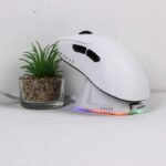 Ajazz AJ179P Gaming Mouse Dual-Mode PAW3395 26000 DPI dengan Magnetic Charging Dock