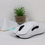 Ajazz AJ179P Gaming Mouse Dual-Mode PAW3395 26000 DPI dengan Magnetic Charging Dock