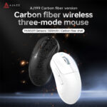 Ajazz AJ199 Carbon Fiber / AJ199 MAX Carbon Fiber Wireless Gaming Mouse
