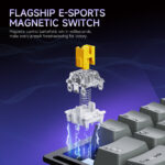 AJAZZ AK029 Wired Compact Magnetic Switch Gaming Keyboard