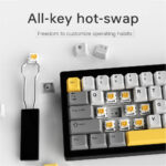 Ajazz AK650 Wired Mechanical Keyboard 66-Key RGB
