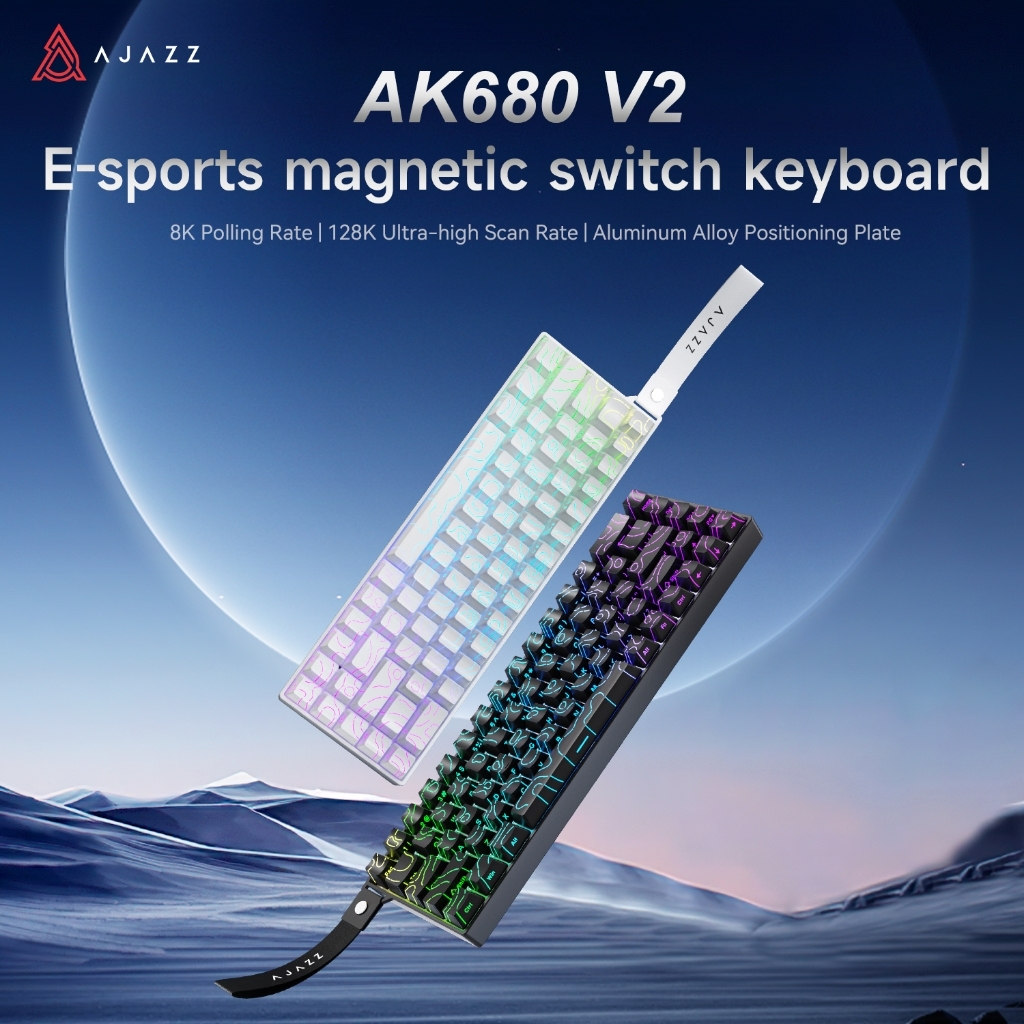 Ajazz AK680 V2 Magnetic Mechanical Gaming Keyboard