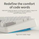 Ajazz AK980 Wired Mechanical Keyboard RGB / Mixed Light