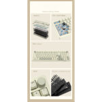 Ajazz AK992 Retro Mechanical Keyboard 99-Key USB Wired