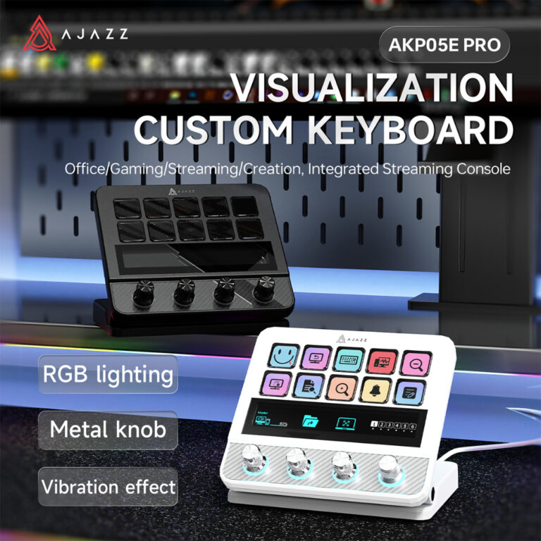 Ajazz AKP05E PRO Macropad & Control Deck