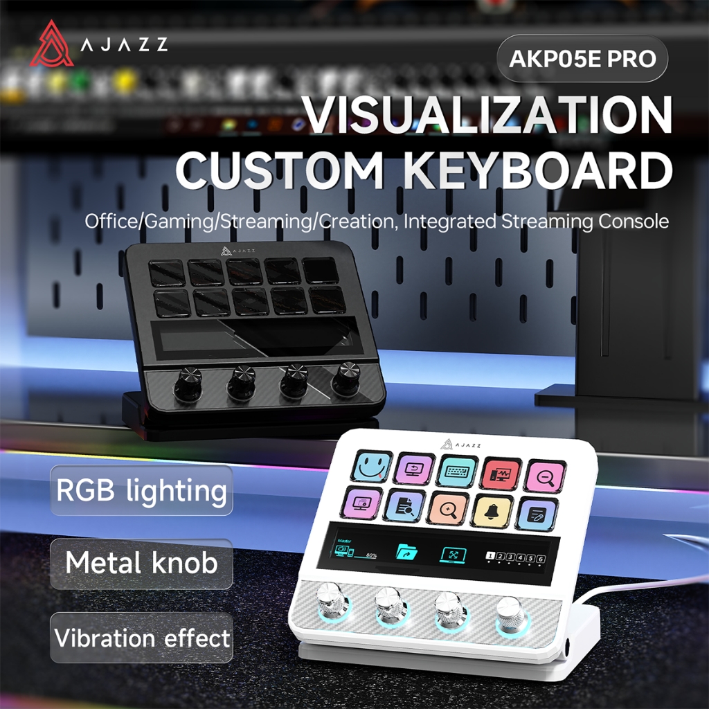 Ajazz AKP05E PRO Macropad & Control Deck 1 Ajazz AKP05E PRO Macropad & Control Deck