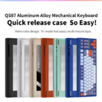 Ajazz QS87 Series Aluminium Alloy Wireless Mechanical Keyboard