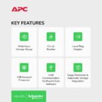 APC Back-UPS BX2200MI-MS 2200VA/1200W UPS