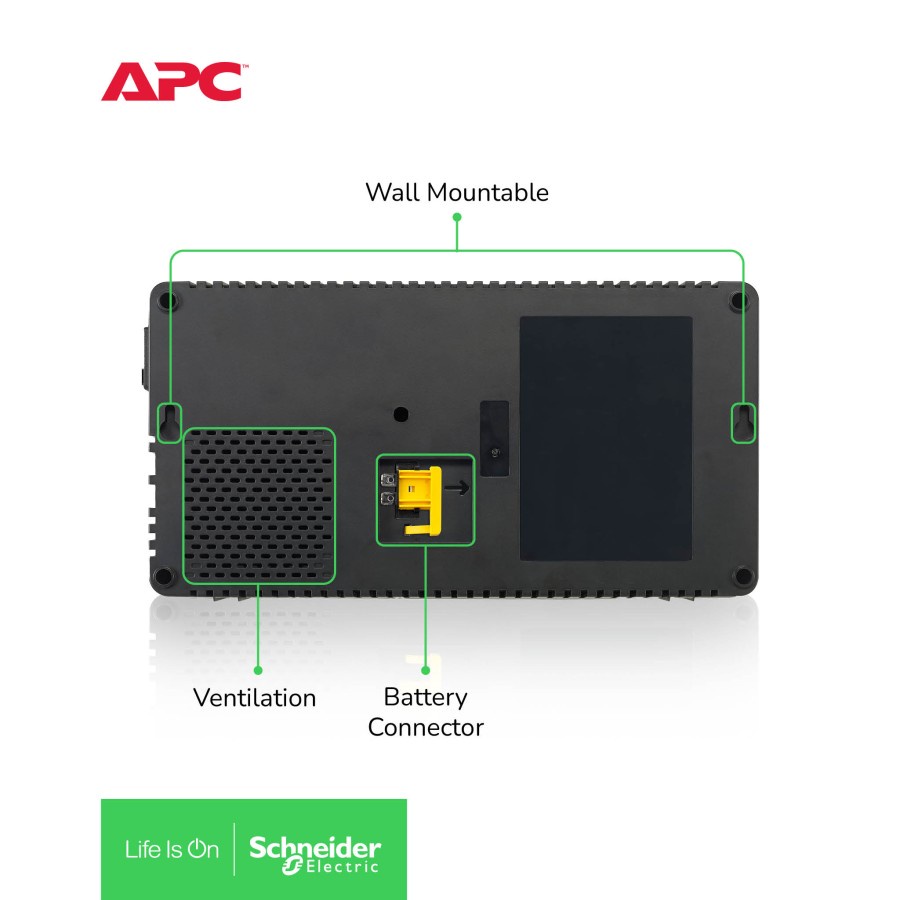 APC BV1000I-MS UPS 1000VA 600W AVR 1 APC BV1000I-MS UPS 1000VA 600W AVR