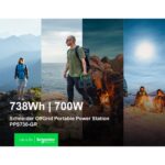 APC by Schneider Electric OffGrid Portable Power Station PPS730-GR 738Wh 700W