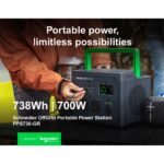 APC by Schneider Electric OffGrid Portable Power Station PPS730-GR 738Wh 700W