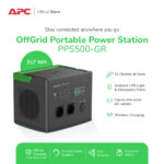 APC by Schneider Electric OffGrid PPS500-GR 500W 517Wh + Solar Panel 100W