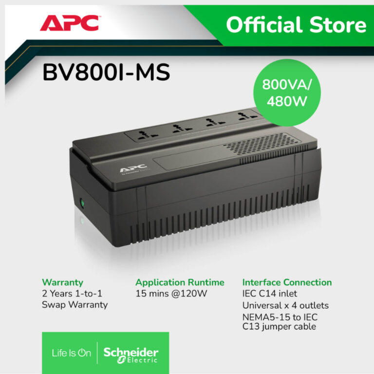 APC Easy UPS BV800I-MS 800VA