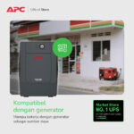 APC Easy UPS BVG1200I-GR 1200VA 650W