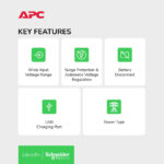 APC Easy UPS BVX1200LI-MS 1200VA 650W Bundle 3 Unit