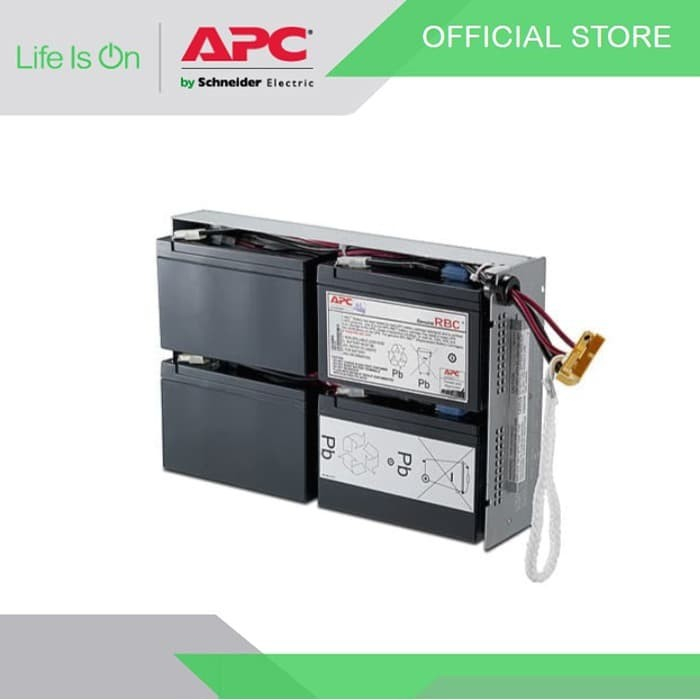 XKOMO Products 2 APC RBC24 Replacement Battery Cartridge UPS