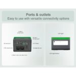 APC Schneider OffGrid Portable Power Station 330 PPS330-GR 332Wh 300W