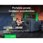 APC Schneider OffGrid Portable Power Station 330 PPS330-GR 332Wh 300W