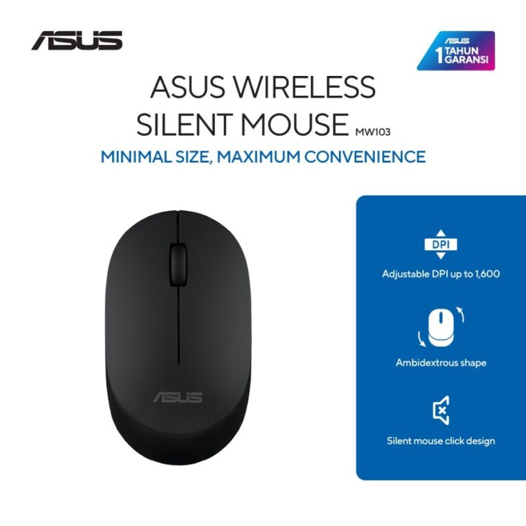 XKOMO Products 3 ASUS Wireless Silent Mouse MW103