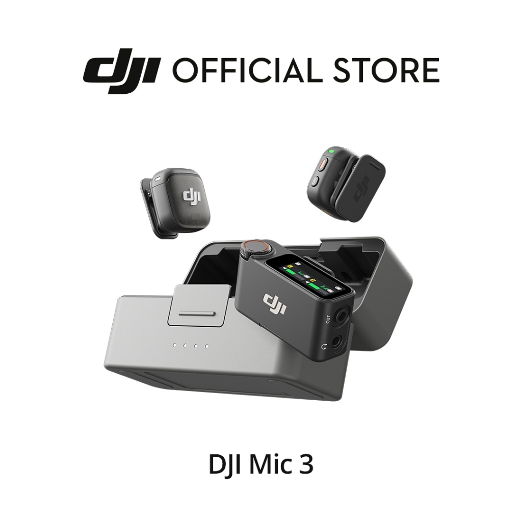 DJI Mic 3 Wireless Microphone 1 DJI Mic 3 Wireless Microphone