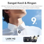 Hollyland Lark M2 Combo Wireless Microphone White