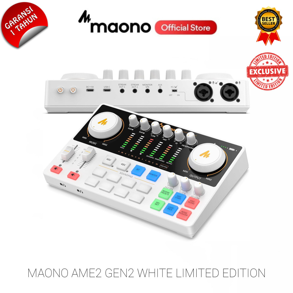 Maono AME2 Gen2 Audio Interface 1 Maono AME2 Gen2 Audio Interface