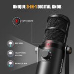 Maono AME2 + PD400X Podcast & Live Streaming Microphone Bundle