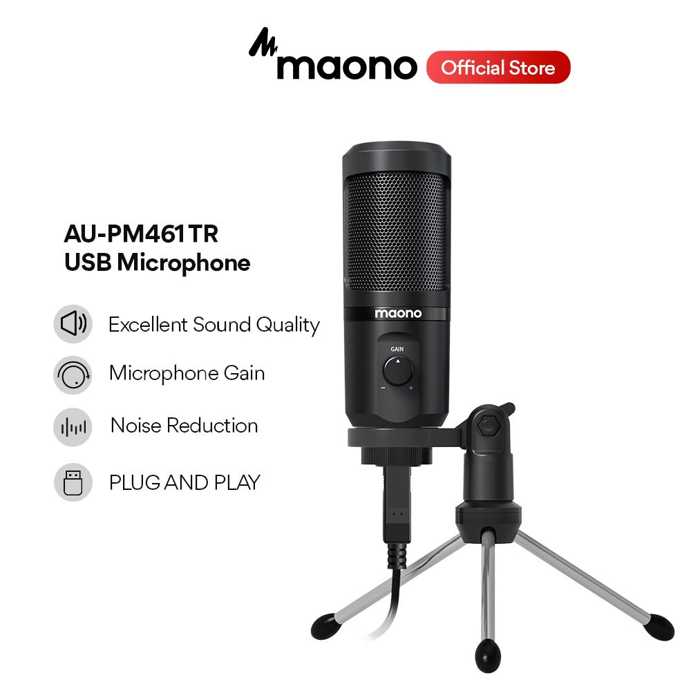 Maono AU-PM461TR USB Microphone 1 Maono AU-PM461TR USB Microphone