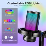Maono DGM20 USB Condenser Microphone RGB