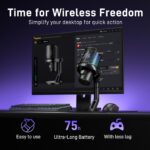 Maono DM40 Pro Wireless USB Microphone Black