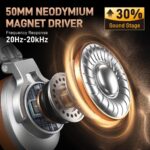 Maono MH700 Studio Monitor Headphone - Brown