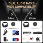 Maono MH700 Studio Monitor Headphone Wired Over-Ear