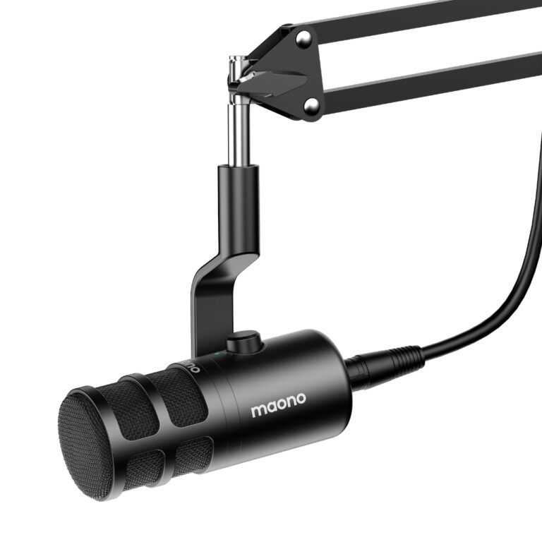 XKOMO Products 3 Maono PD100 Gen2S Mikrofon Dinamis USB/XLR dengan Arm