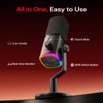 Maono PD100WS Wireless Gaming Microphone