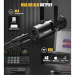 Maono PD400X Dynamic Microphone USB/XLR + BA37 Boom Arm