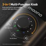 MAONO PM450S USB Condenser Microphone dengan Shock Mount dan Boom Arm