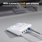 Maono PS22 Lite USB Audio Interface + PD100 XLR Microphone