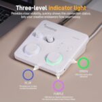 Maono PS22 Lite USB Audio Interface + PD100 XLR Microphone