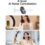 Maono WM622 Wave T1 Mini Wireless Lavalier Microphone PB2 Lightning