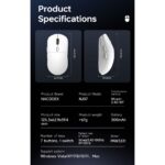 NACODEX x AJAZZ NJ07 MC Tri-Mode Gaming Mouse PAW3311