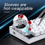 NACODEX x AJAZZ NK68 Mechanical Keyboard 68-Key Wired RGB Hot-Swappable