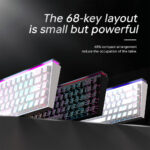 NACODEX x AJAZZ NK68 Mechanical Keyboard 68-Key Wired RGB Hot-Swappable